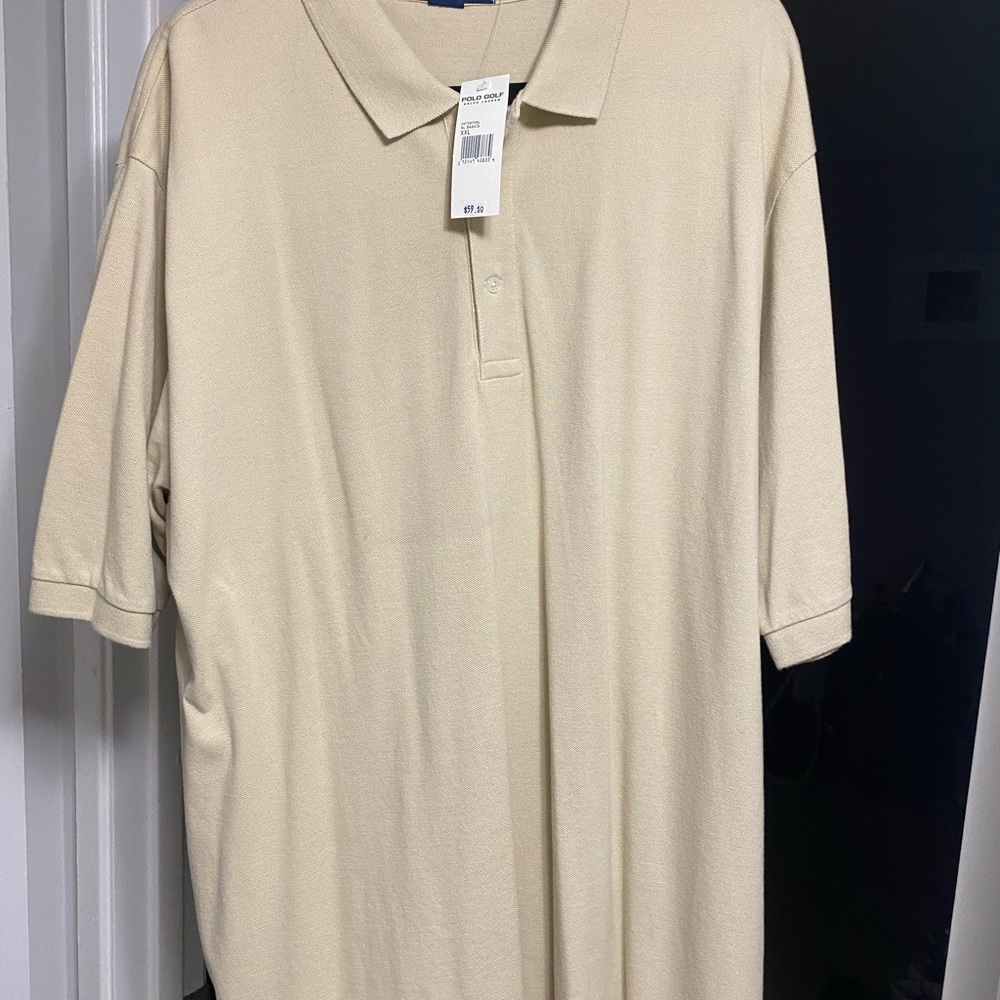 Ralph Lauren Men's Beige Polo Shirt
